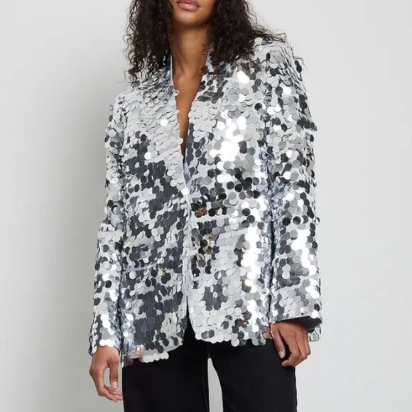 Big Sequin Blazer - Picture 2 of 4